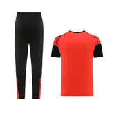 Conjunto Puma Camiseta + Calça Laranja e Preta - VENI Futebol